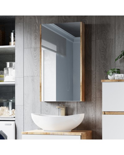 Ива - 45 Зеркало-шкаф правый О