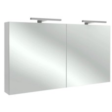 Зеркальный шкаф белый блестящий 120х65 см Jacob Delafon Odeon Up EB798RU-G1C