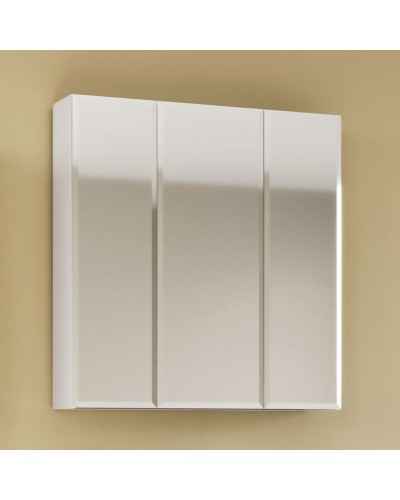 Зеркальный шкаф Marka One Mix 80 Белый