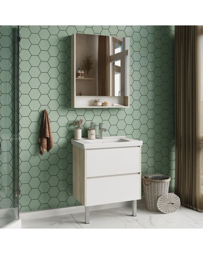 Мускат - 70 Зеркало-шкаф универс.