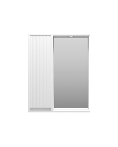 BALATON - 65 Зеркало-шкаф левый, белый