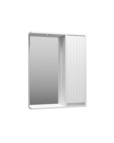 BALATON - 65 Зеркало-шкаф правый, белый