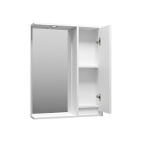 BALATON - 65 Зеркало-шкаф правый, белый