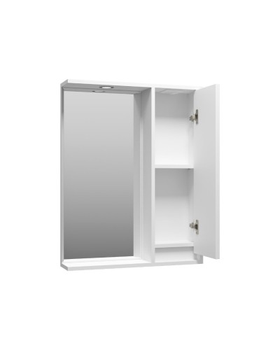 BALATON - 65 Зеркало-шкаф правый, белый