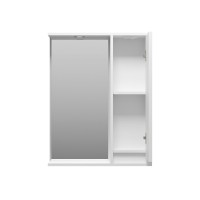 BALATON - 65 Зеркало-шкаф правый, белый