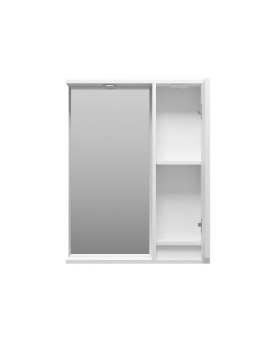 BALATON - 65 Зеркало-шкаф правый, белый