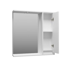 BALATON - 80 Зеркало-шкаф правый, белый