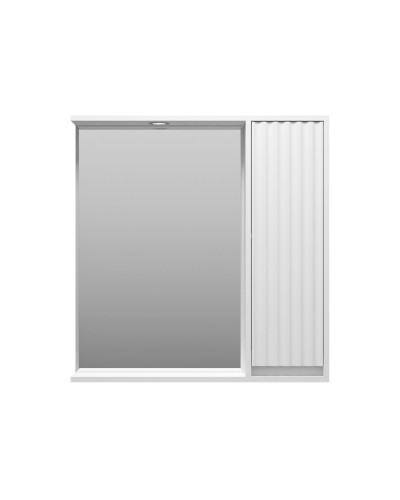 BALATON - 80 Зеркало-шкаф правый, белый