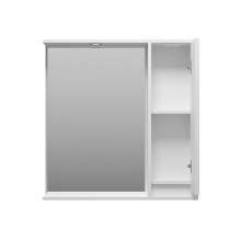 BALATON - 80 Зеркало-шкаф правый, белый