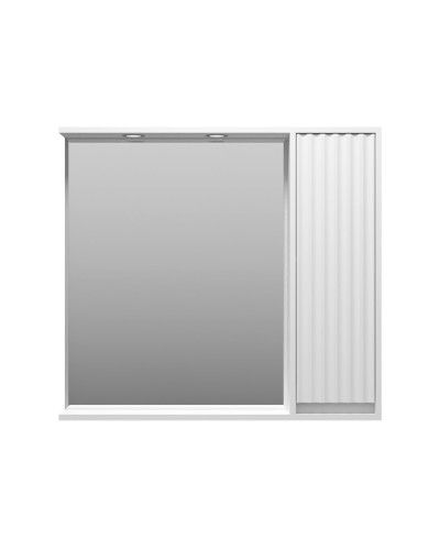 BALATON - 90 Зеркало-шкаф правый, белый