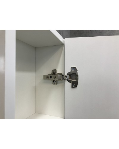 Зеркало со шкафом Comforty Амстердам 75 00004144209 Белый глянец