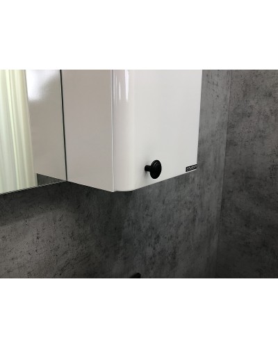 Зеркало со шкафом Comforty Амстердам 75 00004144209 Белый глянец