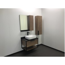 Зеркало со шкафом Comforty Кельн 75 00004149061 Дуб темный