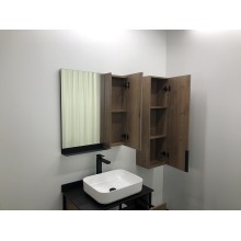 Зеркало со шкафом Comforty Кельн 75 00004149061 Дуб темный