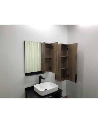 Зеркало со шкафом Comforty Кельн 75 00004149061 Дуб темный