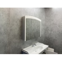 Зеркальный шкаф Comforty Палини 100 00004147994 Белый глянец