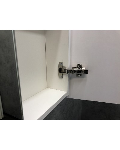 Зеркальный шкаф Comforty Палини 100 00004147994 Белый глянец