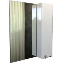 Зеркальный шкаф Comforty Неаполь 65 00004148728 Белый глянец