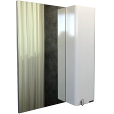 Зеркальный шкаф Comforty Неаполь 65 00004148728 Белый глянец