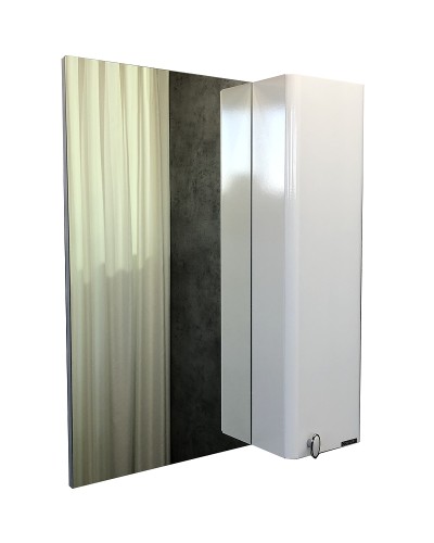 Зеркальный шкаф Comforty Неаполь 65 00004148728 Белый глянец