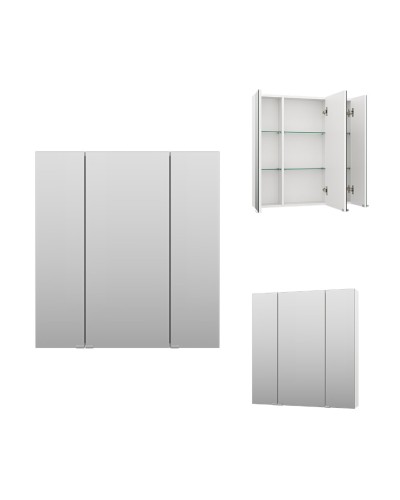 Аура - 75 Зеркало-шкаф