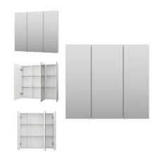 Аура - 90 Зеркало-шкаф