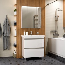 Аура - 75 Зеркало-шкаф