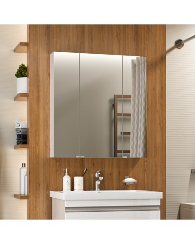 Аура - 75 Зеркало-шкаф