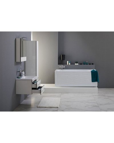 Зеркальный шкаф Aquanet Верона 58 L Белый 175344