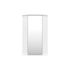 Лилия - 34 шкаф ЗЕРКАЛЬНЫЙ подвесной (угловой) БФ