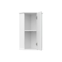 Лилия - 34 шкаф ЗЕРКАЛЬНЫЙ подвесной (угловой) БФ