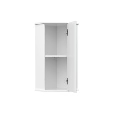 Лилия - 34 шкаф ЗЕРКАЛЬНЫЙ подвесной (угловой) БФ