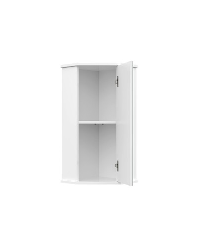 Лилия - 34 шкаф ЗЕРКАЛЬНЫЙ подвесной (угловой) БФ