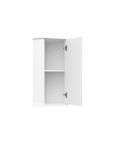 Лилия - 34 шкаф ЗЕРКАЛЬНЫЙ подвесной (угловой) БФ