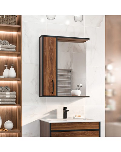 Кедр - 60 Зеркало с 1 шк. левый