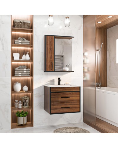 Кедр - 60 Зеркало с 1 шк. правый