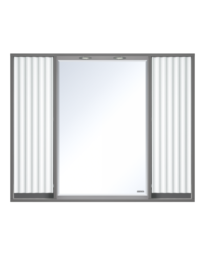 BALATON -100 Зеркало-шкаф, комбинированный