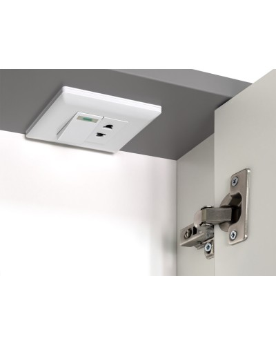 BALATON -100 Зеркало-шкаф, комбинированный