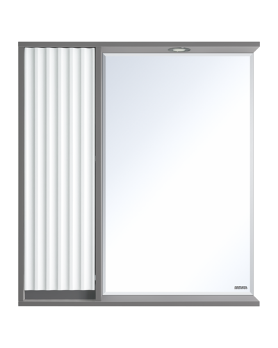 BALATON - 75 Зеркало-шкаф левый, комбинированный