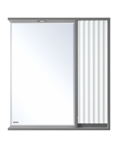 BALATON - 75 Зеркало-шкаф правый, комбинированный