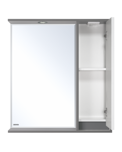 BALATON - 75 Зеркало-шкаф правый, комбинированный