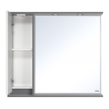 BALATON - 90 Зеркало-шкаф левый, комбинированный