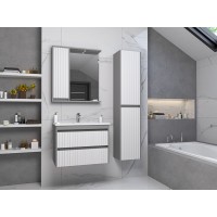 BALATON - 90 Зеркало-шкаф левый, комбинированный