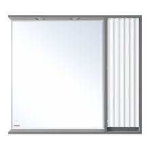 BALATON - 90 Зеркало-шкаф правый, комбинированный