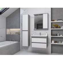 BALATON - 90 Зеркало-шкаф правый, комбинированный