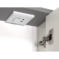 BALATON - 90 Зеркало-шкаф правый, комбинированный