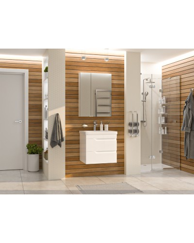 Аура - 60 Зеркало-шкаф