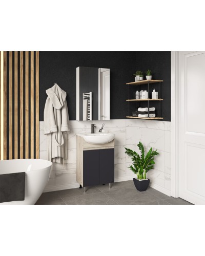 Балтика - 50 Зеркало-шкаф без света