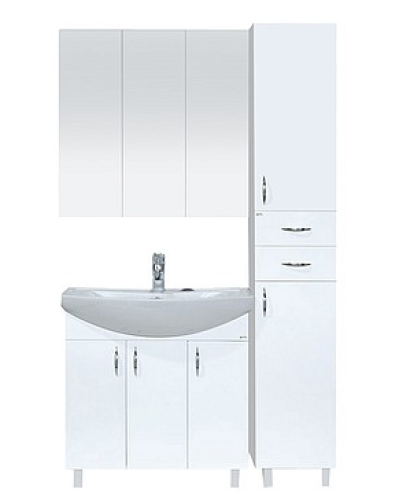 Балтика - 80 Зеркало-шкаф без света