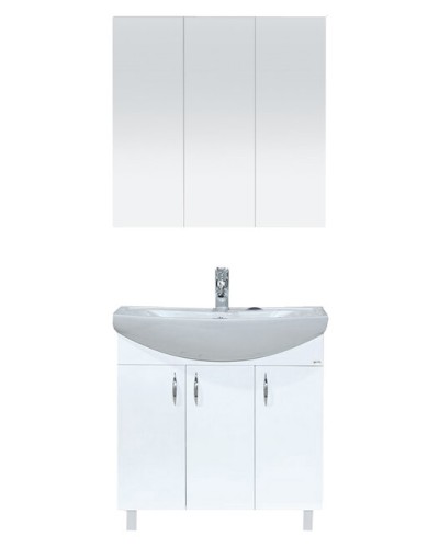 Балтика - 80 Зеркало-шкаф без света